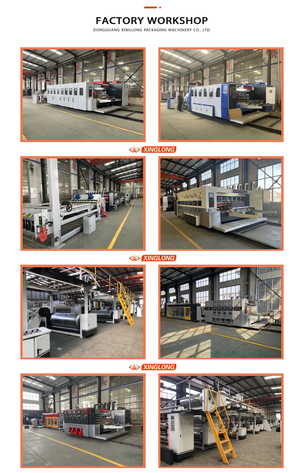 Corrugated Box Making Machine Carton Printing Slotting Die Cutting Machinery Flexo Printing Machine