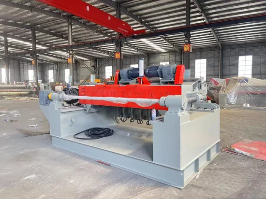 4 Feet Rotary Spindle Less High Speed Plywood Production Making Machine Cutter Wood Slicing Peeler Veneer Peeling Machine