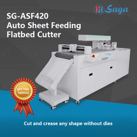 Auto Feeding Kiss Cut Die Cut Half Cut Cutting Machine