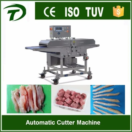 Industrial Commercial Fresh Meat Strip Cutter Meat Slicer Slicing Machine