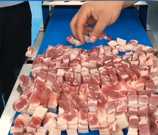 Multifunctional Fresh Meat Strips Cubes Slicer Cutting Machine for Food Processing Plant